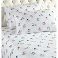 thumbnail image 1 of Shavel Home Products Micro Flannel Printed Sheet Set, King, Snowman, 1 of 1