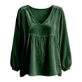 thumbnail image 5 of Vinsonshop Women's Travel Rain Jacket Waterproof Lightweight Packable Windbreaker Hooded Breathable Outdoor Casual Athletic Outerwear Dark Green L, 5 of 5