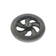 thumbnail image 1 of Rueda trasera, neumático sólido de rueda trasera de repuesto para scooter eléctrico de 8 pulgadas con cubo de rodamiento para Kugoo S1 S2 S3 - Negro, tamaño libre, 1 of 5