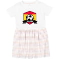 thumbnail image 3 of Inktastic Soccer Spain Flag Banner Girls Toddler Dress, 3 of 5