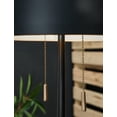 thumbnail image 3 of Signature Design by Ashley Contemporary Amadell Floor Lamp  Black/Gold Finish, 3 of 4