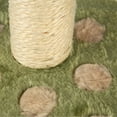 thumbnail image 4 of Penn-Plax Two Piece Carpeted Sisal & Cat Scratching Posts with Scratcher, Animal Print (1 Pack), 4 of 5