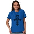 thumbnail image 4 of Ankh Egyptian Cross Symbolic Spiritual Plus Size Crewneck Graphic Tee Shirt Brisco Brands 2X, 4 of 5