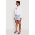 thumbnail image 4 of Womens Iris Sweet Cherry Graphic Print Sweatshirt, 4 of 5