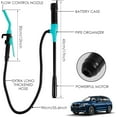thumbnail image 2 of Yazoeia Electric Power Battery Pump, Automatic Fuel Transfer Pump Portable Liquid Transfer Pump Quick Flow Control & Stop 2.4 Gallons per Min Efficient Siphon Pump for Gasoline Diesel CJC912-132966, 2 of 7