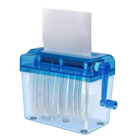 Paper Shredder, Manual Shredder, Documents, Paper Cutting Tool, Office Supplies