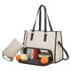 thumbnail image 1 of Tote Bag for Women Laptop Bag with Lunch Compartment, 1 of 5