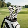 thumbnail image 3 of Yuyamidu Dachshund Golf Club Head Cover, Cute Golf Headcover Driver Headcover Fairway Wood Headcover Hybrid Club Head Cover, 3 of 7