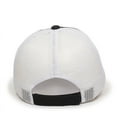 thumbnail image 2 of Outdoor Cap FWT-130 Heavy Garment Washed, Mesh Back-Black/White-Youth, 2 of 8
