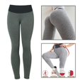 thumbnail image 1 of Pantalones de Yoga de Cintura para Mujer, Mallas con de Botín con Control de Abdomen, Pantalones de Levantamiento de Glúteos con Pliegues Gris XL Baoblaze Leggings de levantamiento de glúteos para mujer, 1 of 8
