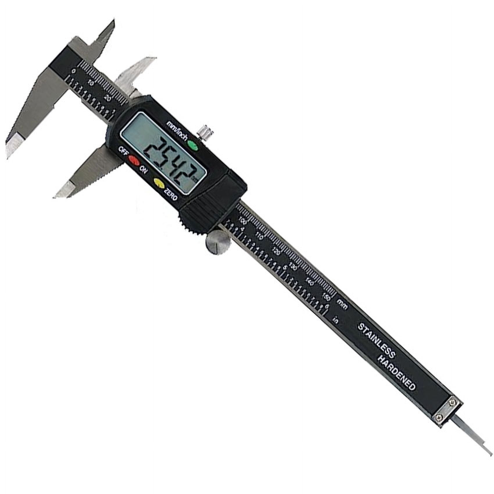 6" Digital Electronic Caliper Vernier Lcd Stainless Jewelry Gauge Labs Hobby