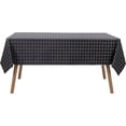 thumbnail image 3 of Vinyl Table Cloth, Oil-Proof Spill-Proof 100% Waterproof PVC Square Tablecloth, Wipeable Plastic Table Cover for Outdoor, Picnic, Camping, 3 of 6