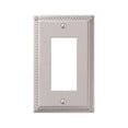 thumbnail image 1 of Amerelle 54RN 1 Rocker-GFCI Satin Nickel Georgian Wall Plate, 1 of 1