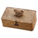 thumbnail image 4 of Cesta tejida de paja con tapa, caja tejida para encimera, caja de regalo multifuncional, 4 of 5