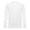 White, variant on VJATTWR Men's Athletic Long Sleeve Shirt, Wicking and Ventilated, for Running Training Cycling Xxxl