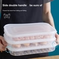 thumbnail image 4 of Oleegame 1PC Kids Snack Boxes For School Box Storage Cold Fish Transparent Fresh-Keeping Box Superimposable Refrigerator Kitchen，Dining Bar White, 4 of 9