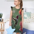 thumbnail image 4 of Balery Humming Bird 1 Camisón de princesa para niñas, pijama de algodón con mangas abullonadas, suave y bonito.-X-Large, 4 of 6