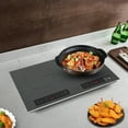 thumbnail image 4 of DENEST Portable Induction Cooktop Countertop Dual Cooker Burner Stove Hot Plate 4000W, 4 of 21