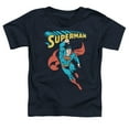 thumbnail image 2 of Superman Superhero Kids T Shirt (2) for Toddler Boys and Girls, Navy, 2 of 4