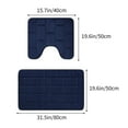 thumbnail image 3 of TIMIFIS Bathroom Rugs Bathroom Water Absorbing Door Mat Convenient Machine Wash Lightweight Fabric Water Absorption Non Slip Floor Mat Bath Mat, 3 of 6