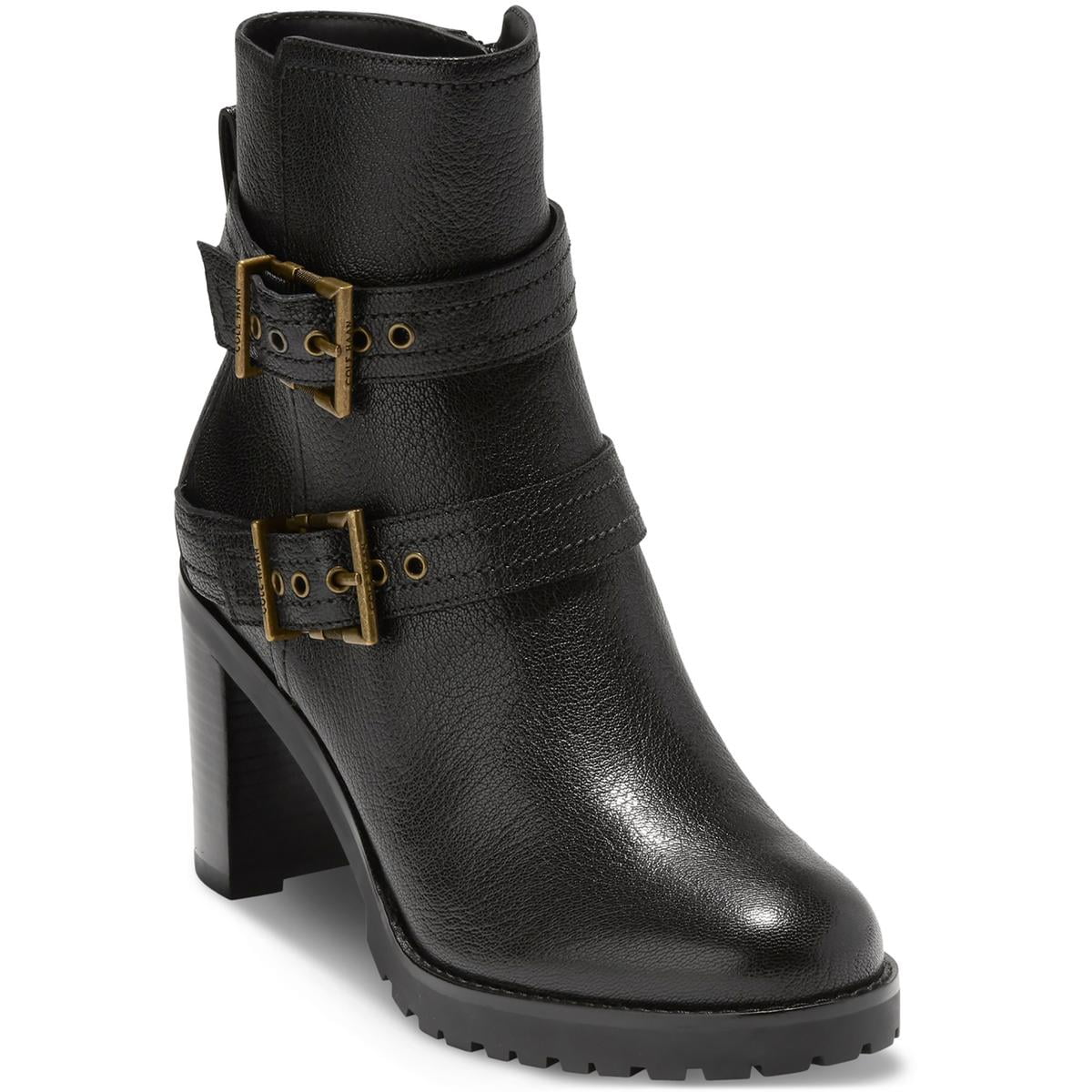 Cole haan abbot bootie black leather deals