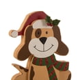 thumbnail image 3 of 7.75" Vibrant Unique Wooden Dog Stocking Holder, 3 of 6