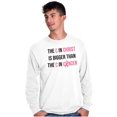 thumbnail image 5 of Christian Pink Ribbon Breast Cancer Women's Long Sleeve T Shirt Brisco Brands L, 5 of 6