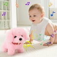 thumbnail image 5 of Electronic Walking Plush Dog Toy Interactive Puppy with Realistic Sounds and Lights STEM Learning Pet for Kids Ages 3+‌, 5 of 6