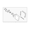 Genuine OE Infiniti Evaporator Assembly - 27410-3JV0D