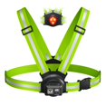 thumbnail image 1 of Luz para correr Acso de 500 lúmenes con chaleco reflectante impermeable, 1 of 7