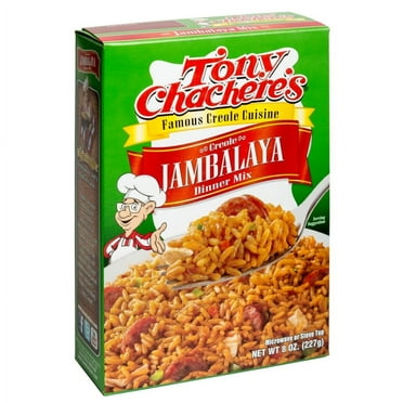 Tony Chachere Rice Dinner Mix, Jambalaya, 4 Count