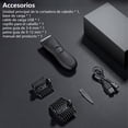 thumbnail image 2 of Rasuradora eléctrica para hombre - Afeitadora para corporal y zonas íntimas, recargable, para uso en seco y húmedo, sin irritación, fácil limpieza, 2 of 8