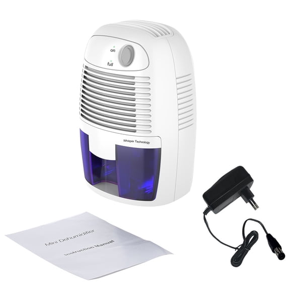 XRow-600A Semiconductor ultra mini deshumidificador desecante humedad absorbente del aire secador con Peltier tecnología termoeléctrica enfriamiento ultra-reservado para enchufe de la UE de armario Irfora Deshumidificador
