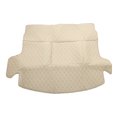 thumbnail image 1 of Tapete de forro de carga Unique Bargains para maletero trasero para Honda CRV Hybrid 2017-2021 XPE Cuero de microfibra Beige Cara plana Patrón de diamante 3D, 1 of 1