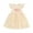 Apricot(Three), variant on Bagilaanoe Toddler Baby Girl Birthday Dress Letters Embroidery Fly Sleeve A-line Princess Dresses 18M 24M 3T 4T Kid Patchwork Tulle Skirt