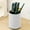 White, variant on 360 Degree Rotating Knives Holder for Kitchen Counter, Multifunctional Plastic Kitchen Utensil Holder, Large Capacity Knives Block, Space Saving Knife Organizer, Knife Block Utensil Stand