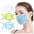thumbnail image 2 of 3D soporte De mascarillas faciales Suave De silicona transpirable lavable Suave, 2 of 4