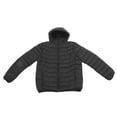 thumbnail image 2 of Heated Jacket for Men Women USB 3 Gear Temperature Control Electric Heating Jacket Coat with Hood for Winter Black 4XL, 2 of 8