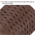 thumbnail image 4 of Uxcell Raffia Paper Craft Rope Ribbon 219 Yards Coffee for Decoration, 4 of 7