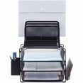 thumbnail image 6 of Lorell, Divided 4-tier Desktop Organizer, 1 Each, Black, 6 of 6