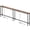 79 inch/Rustic Brown, variant on Amadwell 79" Console Table, 5.9 Inch Narrow Sofa Table, with Power Ports, Behind Couch Table for Living Room Entryway Hallway Bedroom, Small Spaces, Rustic Brown