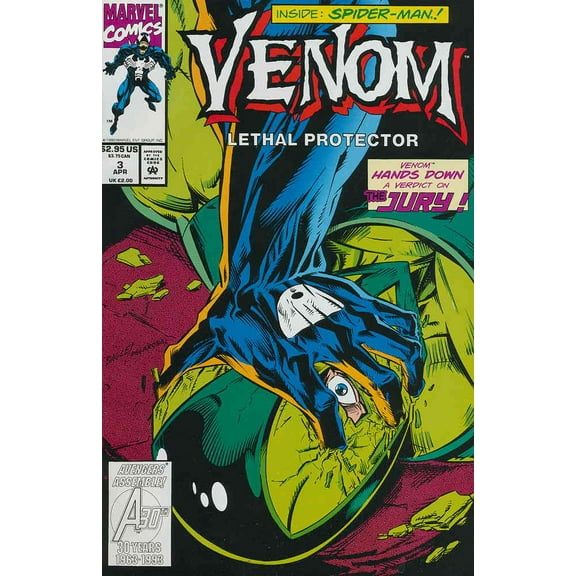 Venom: Lethal Protector #3 VF ; Marvel Comic Book