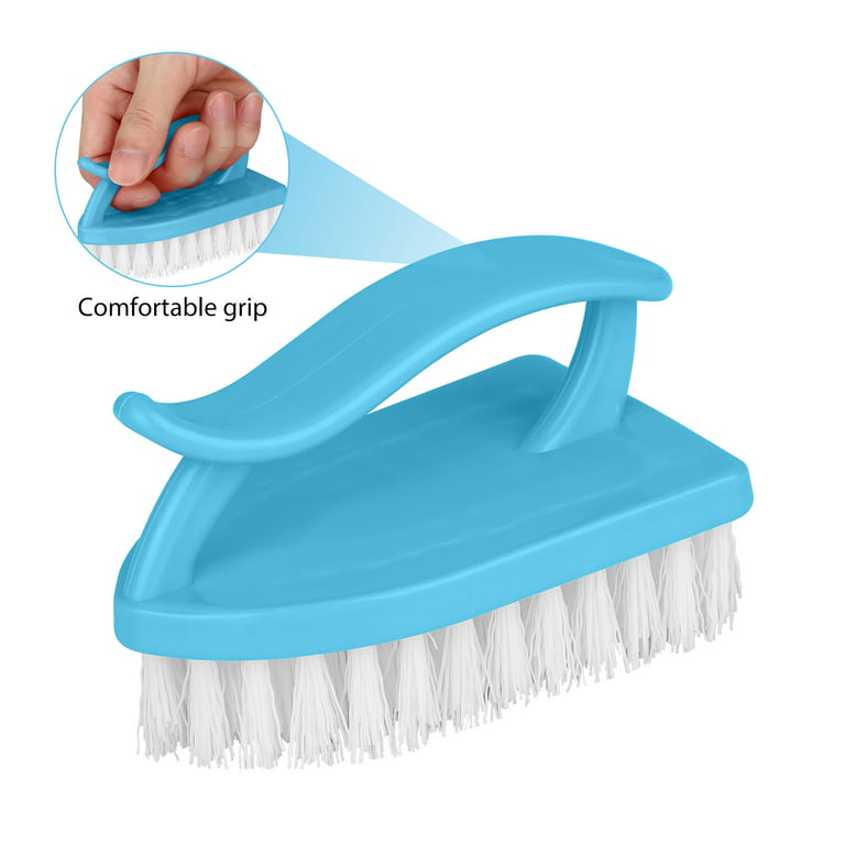 2PCS Plastic Laundry Brush, EEEkit Household Clothes Scrub Brush, Shoes  Scrubbing Brush with Comfort Grip Handle, Heavy Duty Cleaning Scrub Brush  for