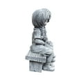 thumbnail image 4 of Statue s'Embrassant Jardin Garçon Fille Couple Décor Sculpture Extérieure Statues de Récolte Figurine Fée Enfants Figurines en Résine, 4 of 6