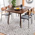 thumbnail image 2 of Safavieh Adirondack Collection ADR104N Ivory and Charcoal Vintage Geometric Square Area Rug (6' Square), 2 of 5