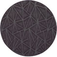 thumbnail image 2 of Furnish My Place Geometrical Pattern Indoor/Outdoor Refine Purple Rug, Abstract Area Rug, Doorway Mat, Contemporary Rug for Living Room, Entryway, Made in USA, 3' Round - Set of 5, 2 of 5