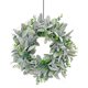 thumbnail image 2 of Corona de flores | Corona artificial de flores silvestres para puerta | Corona de simulación de primavera y verano para la decoración de la pared del patio, 2 of 7