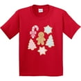 thumbnail image 3 of Inktastic Gingerbread Cookies and Christmas Candy Youth T-Shirt, 3 of 5