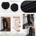 thumbnail image 5 of SUNBS Women's Pants Stretch Knit Wide Leg High Waist Drawstring Lounge Sweatpants with Pockets, 5 of 9