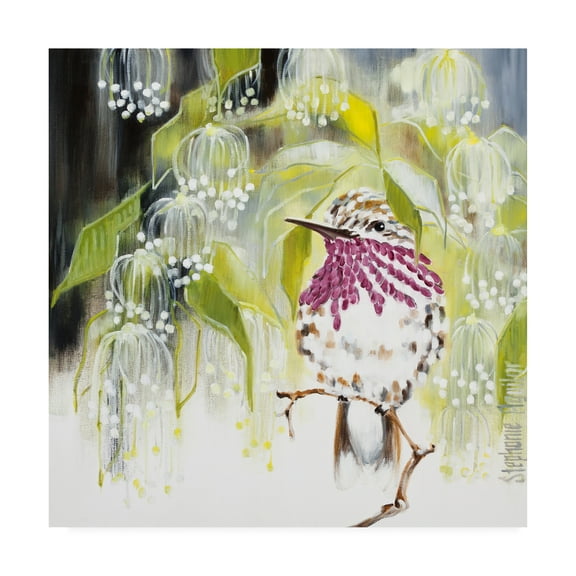 Trademark Fine Art 'Jeweled' Canvas Art by Stephanie Aguila